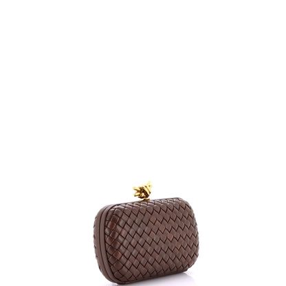 ボッテガ ヴェネタ ボックス ノット クラッチ NM イントレチャート ナッパ スモール