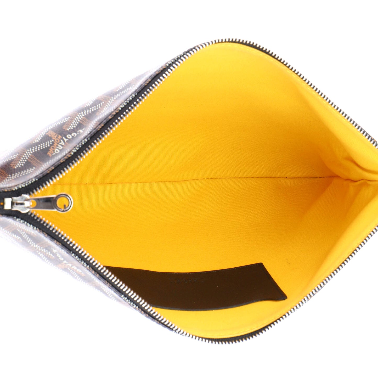 Goyard Senna Zip Pouch in Coated Canvas, Medium Size