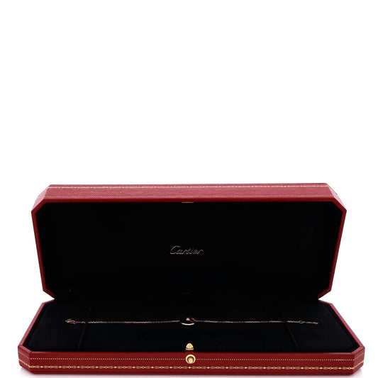 カルティエ アミュレット ドゥ カルティエ ブレスレット 18Kローズゴールド ダイヤモンド＆オニキス XS