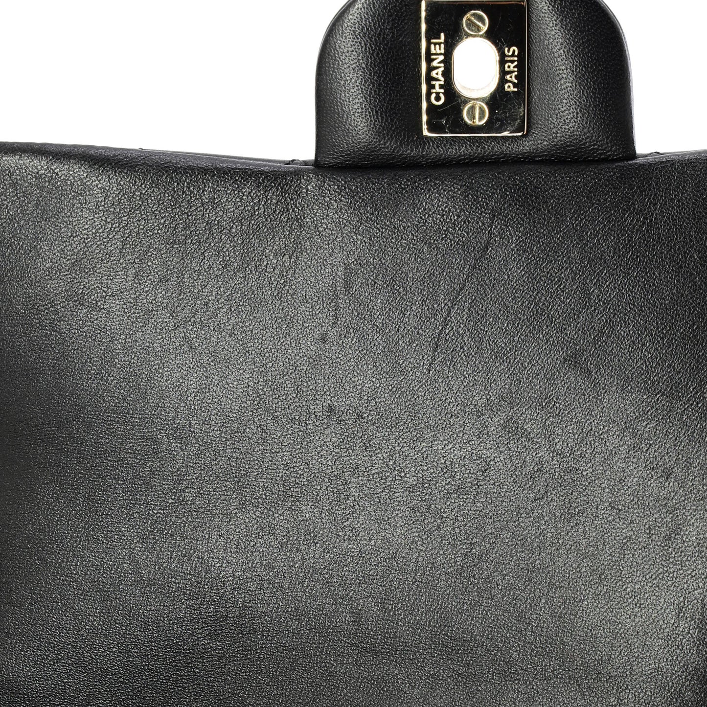 Chanel Classic Single Flap Top Handle Bag in Quilted Lambskin Mini