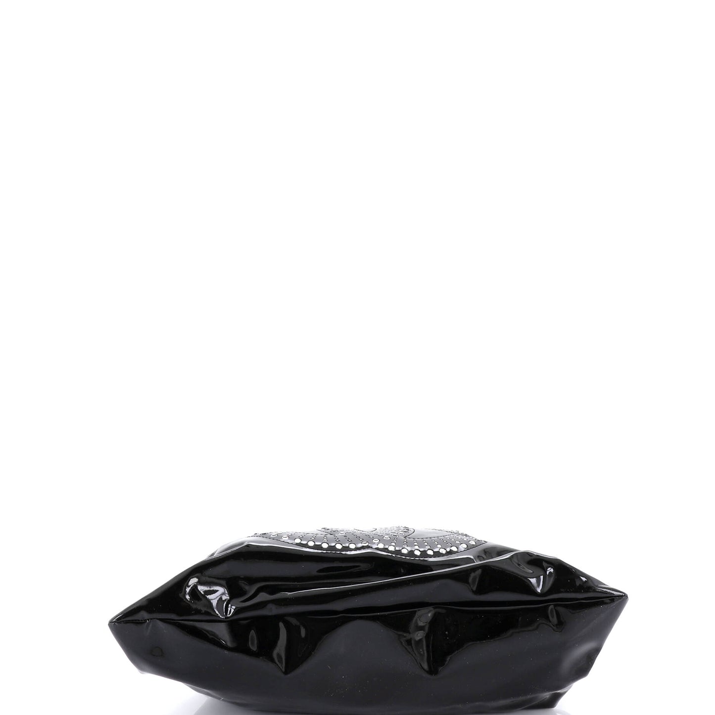Chanel Bonbon Tote Bag, Strass-embellished Patent Leather, Large