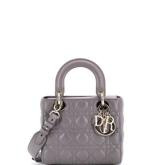 Christian Dior My ABC Dior Lady Dior Cannage Quilted Lambskin Bag