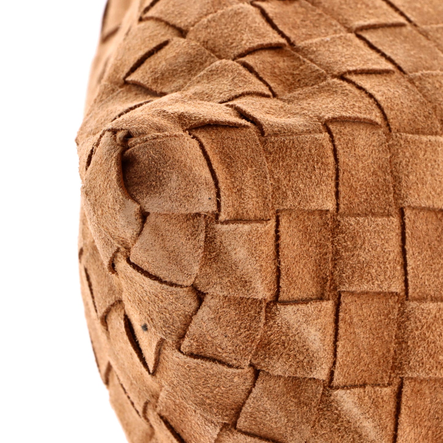 Bottega Veneta Hop Hobo Intrecciato Suede Small