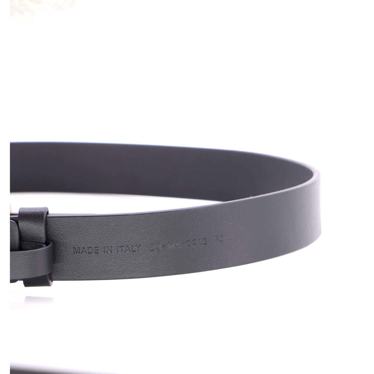 Christian Dior 30 Montaigne Cutout Belt in Leather, Thin