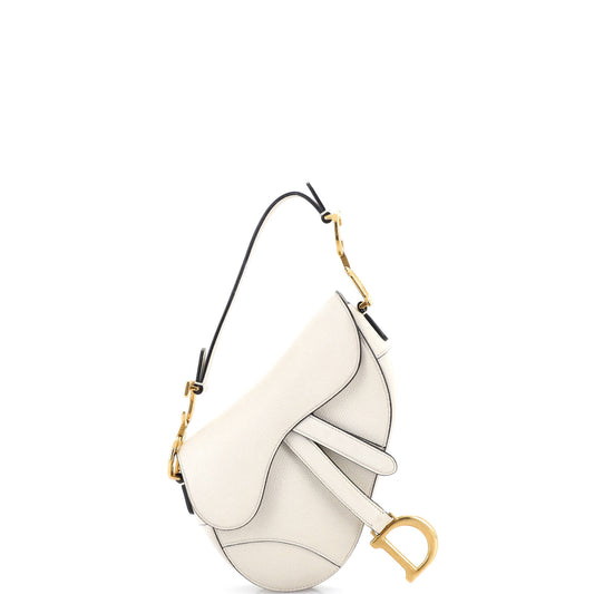 Christian Dior Saddle Leather Mini Handbag