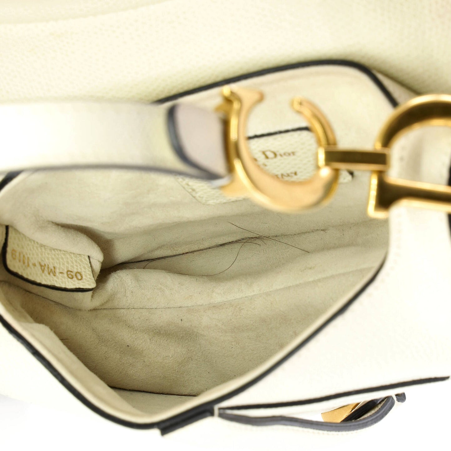 Christian Dior Saddle Leather Mini Handbag