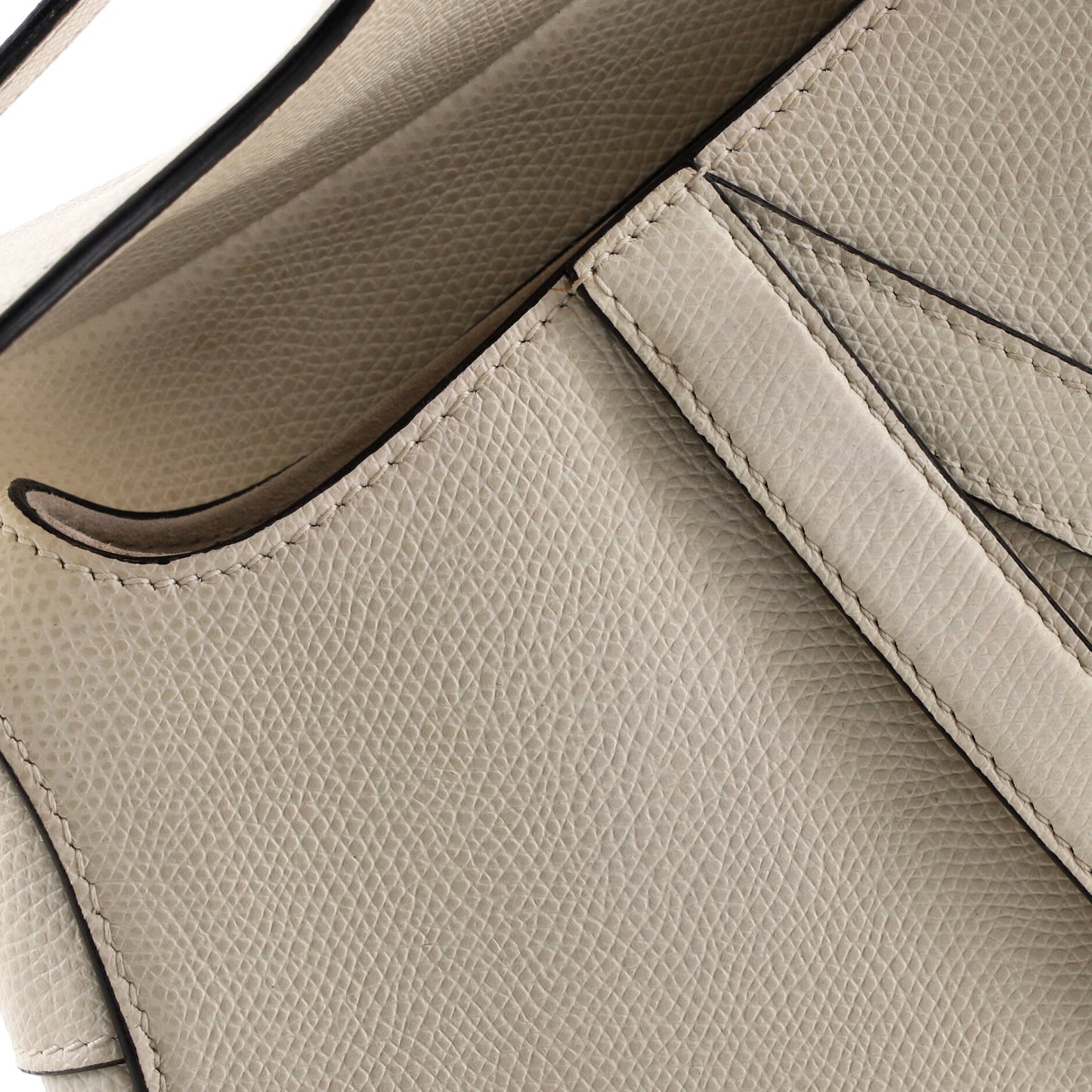 Christian Dior Saddle Leather Mini Handbag