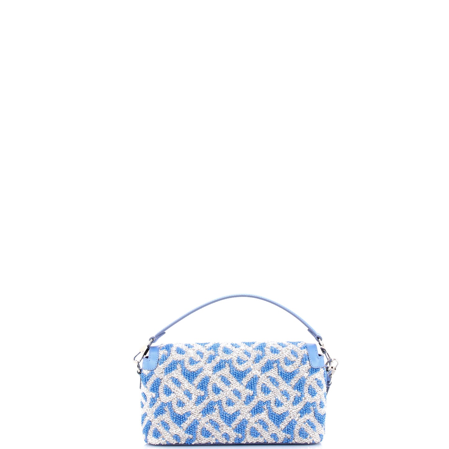 Burberry TB Notebook Top Handle Bag in Sequined Fabric