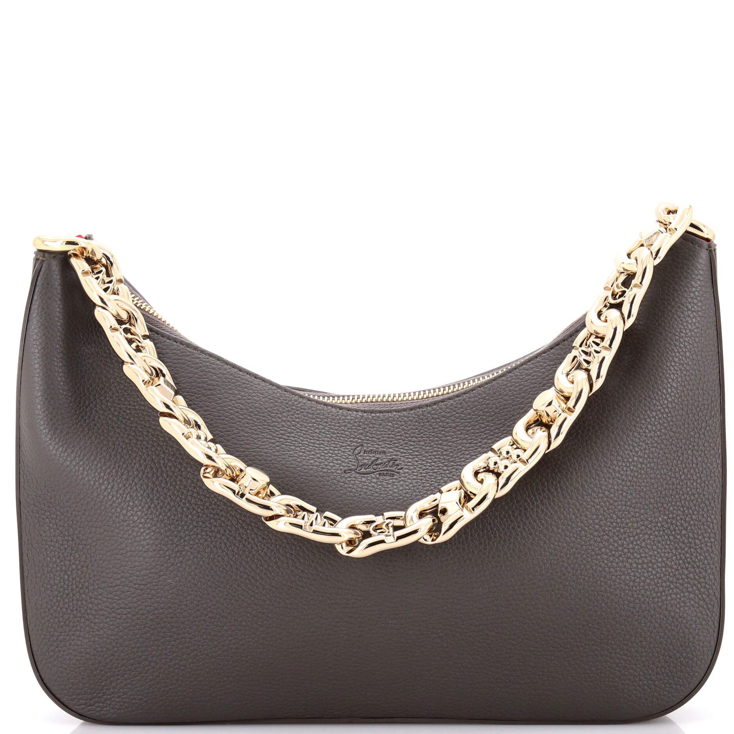 Christian Louboutin Rubira Chain Shoulder Bag in Leather, Large