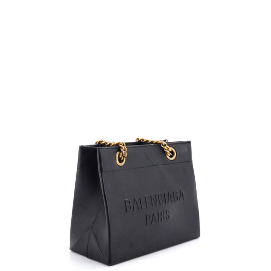 Balenciaga Duty-Free Chain Tote in Leather, Small