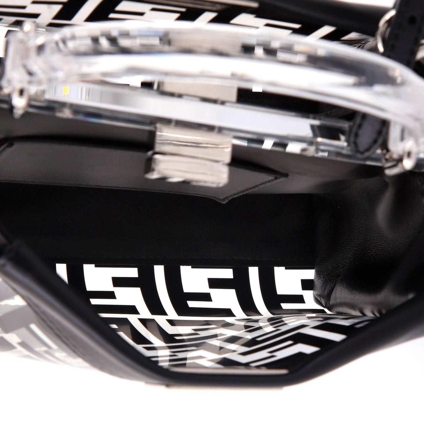 Fendi Peekaboo Bag in Zucca PU and Leather, Mini