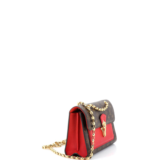 Louis Vuitton Victoire Handbag Monogram Canvas and Leather