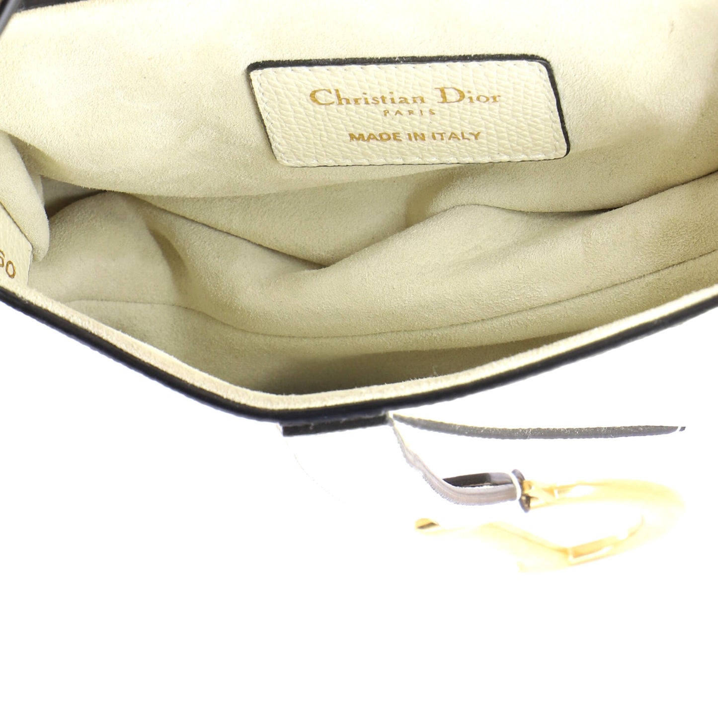 Christian Dior Saddle Leather Mini Handbag