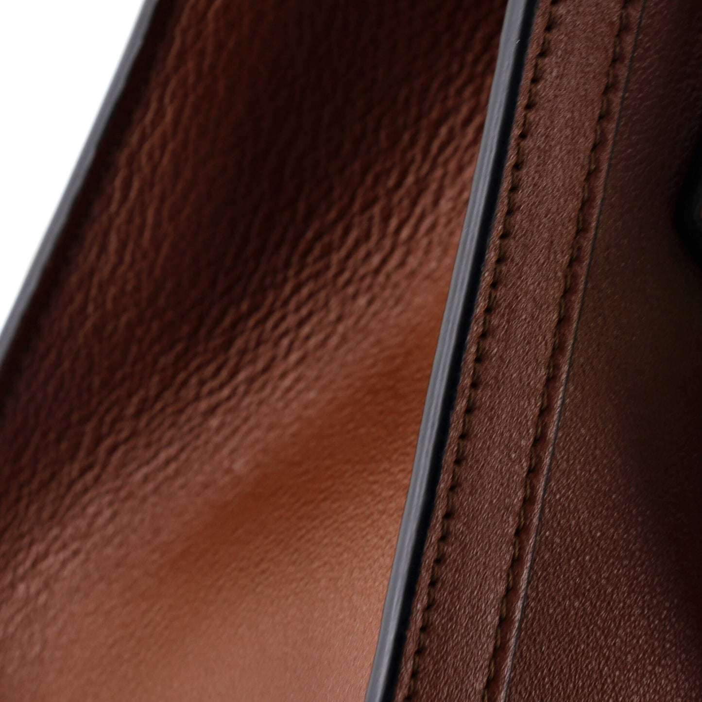 Gucci Diana NM Bamboo Handle Tote Bag in Leather, Mini