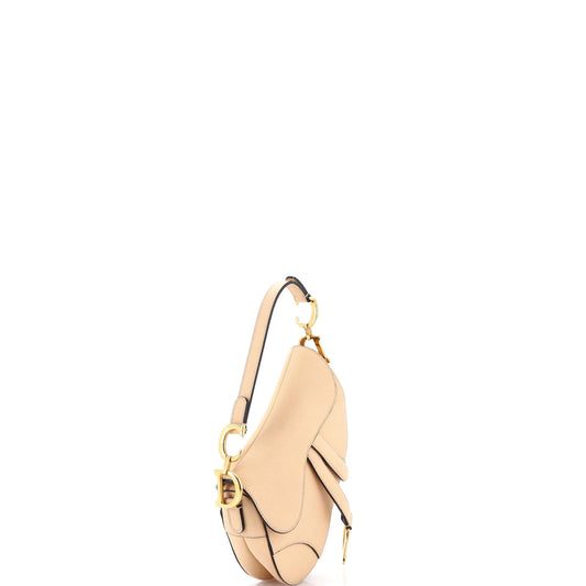 Christian Dior Saddle Leather Mini Handbag