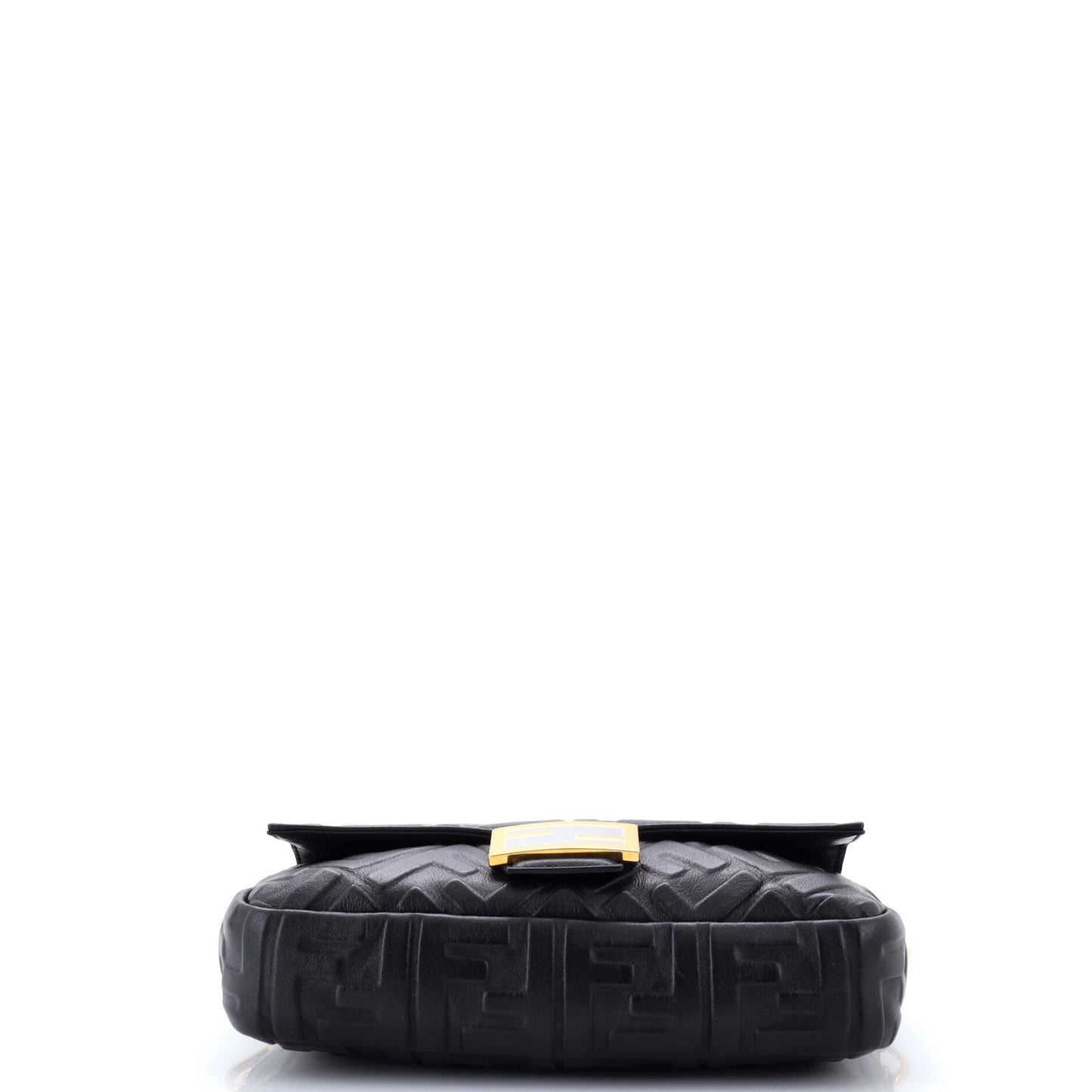 Fendi Baguette NM bag in Zucca embossed leather, medium size