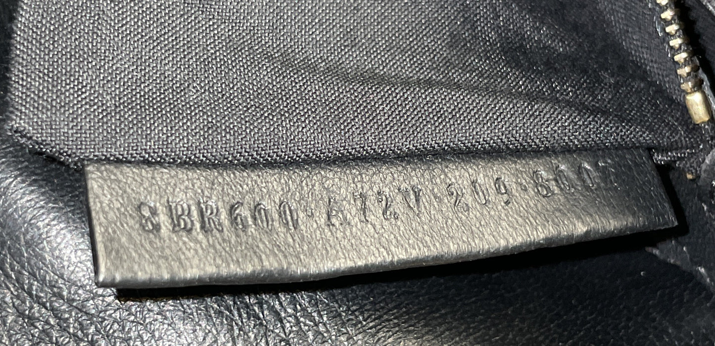 Fendi Baguette NM bag in Zucca embossed leather, medium size