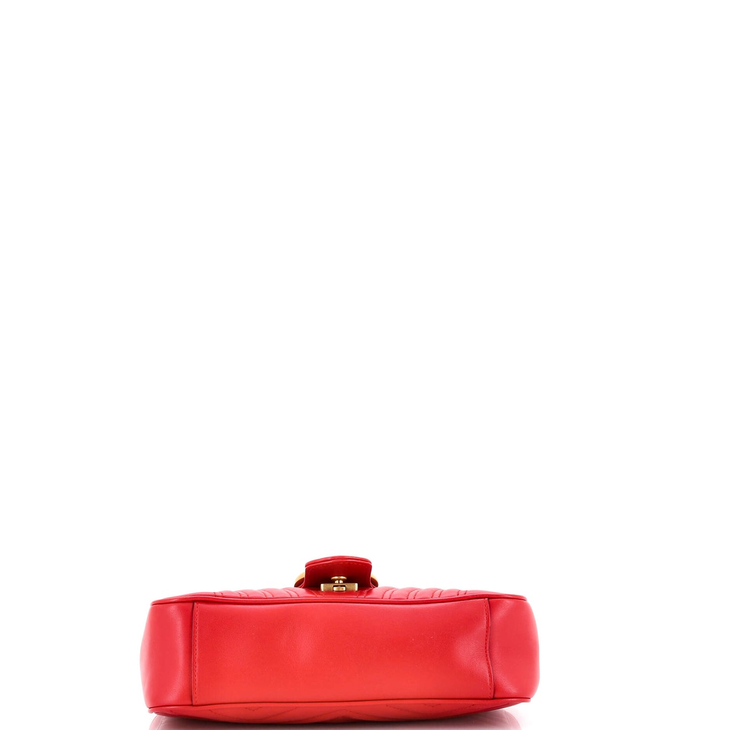 Gucci GG Marmont small flap bag in matelassé leather