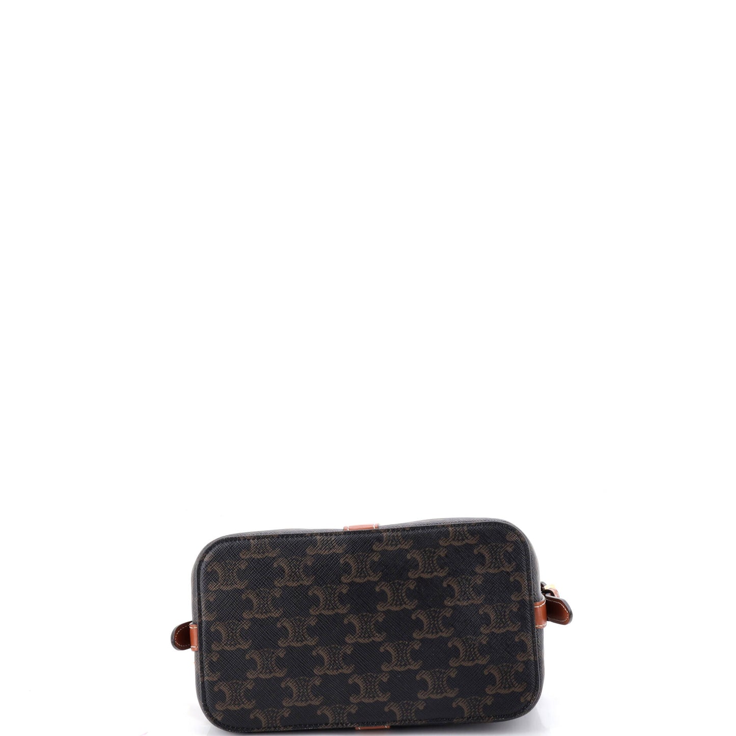 Celine Teen Cabas de France Triomphe Coated Canvas Small Bag