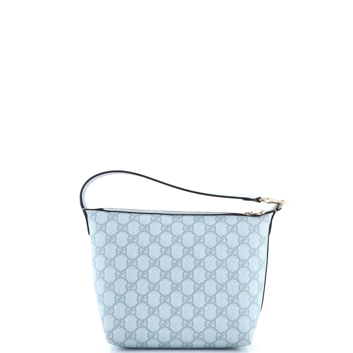 Gucci Ophidia Zip Shoulder Bag in GG Coated Canvas Super Mini