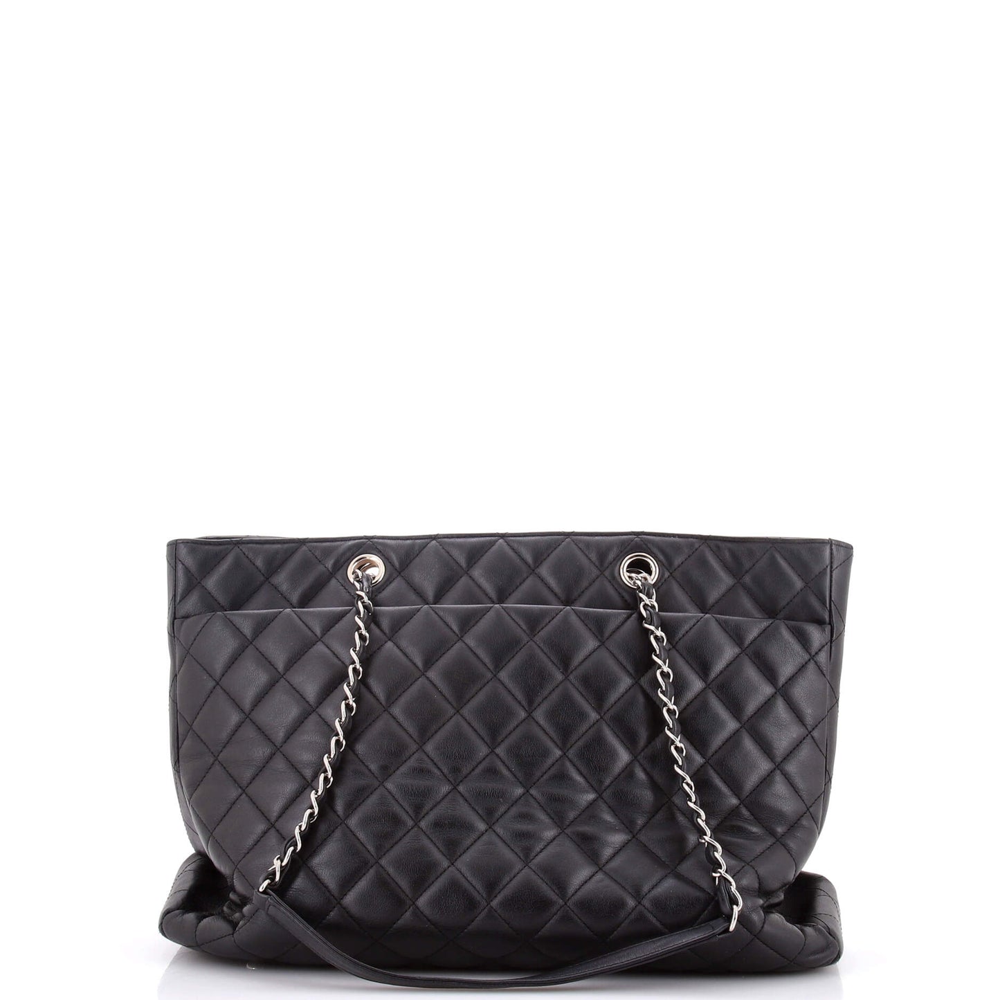 Chanel Classic CC Shopping Tote in Quilted Calfskin, Large