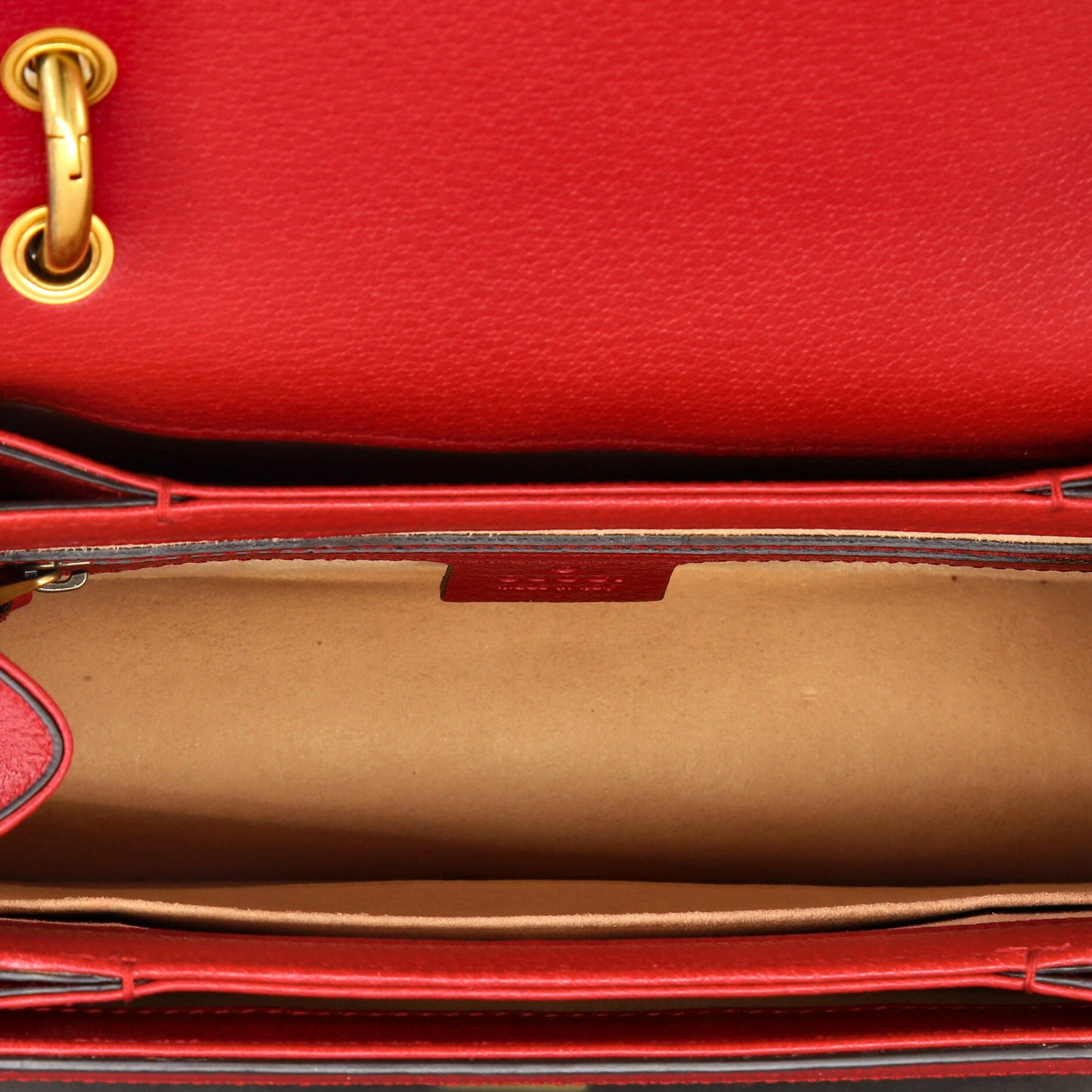 Gucci Queen Margaret Top Handle Bag in GG Coated Canvas and Leather, Small