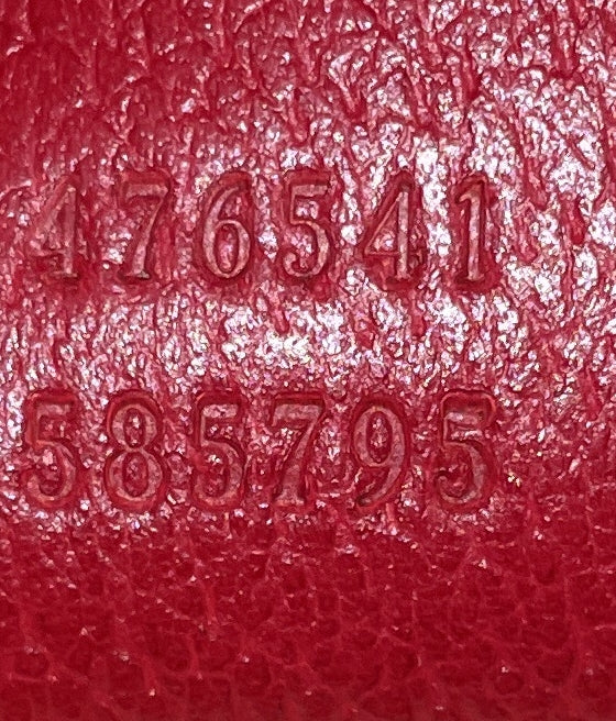 Gucci Queen Margaret Top Handle Bag in GG Coated Canvas and Leather, Small