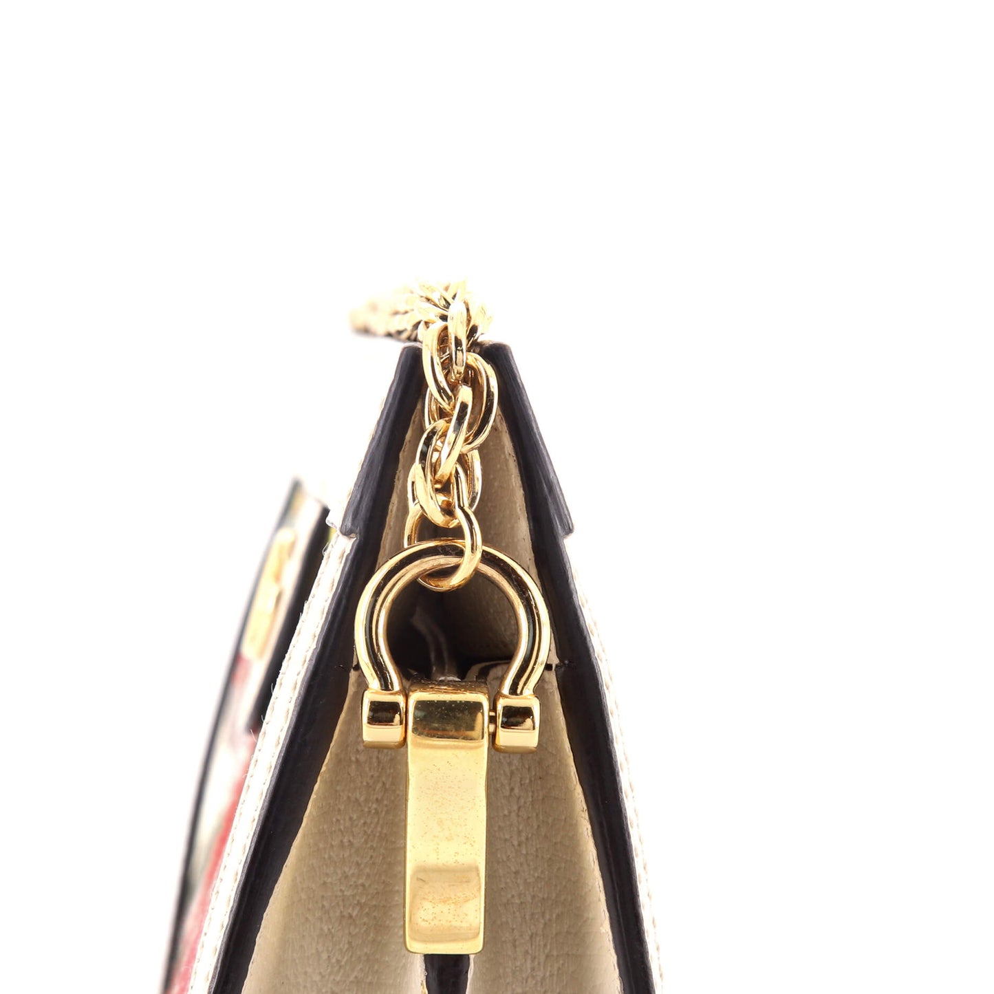 Gucci Ophidia Flora GG Coated Canvas Small Chain Shoulder Bag