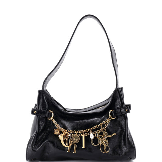 Chloe Charm Hobo Leather