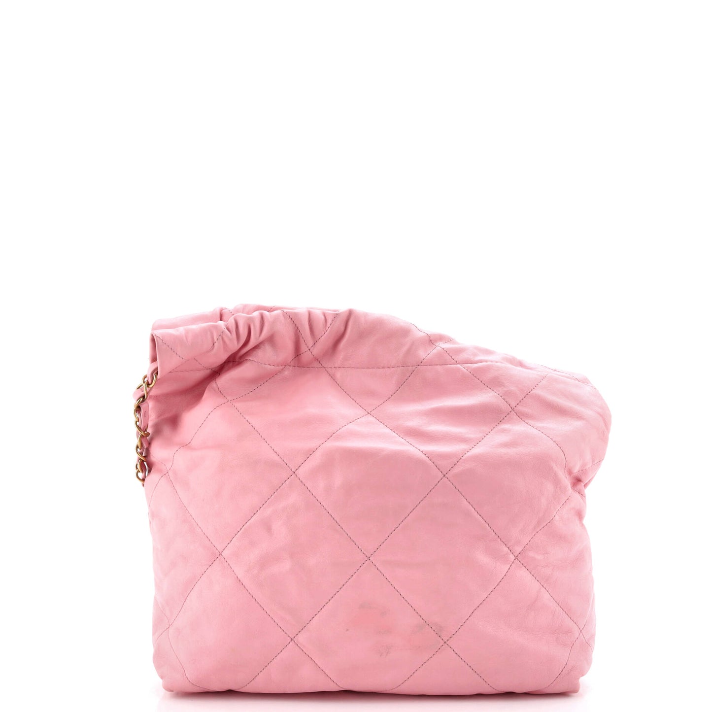 Chanel 22 Chain Hobo Bag in Quilted Calfskin, Small