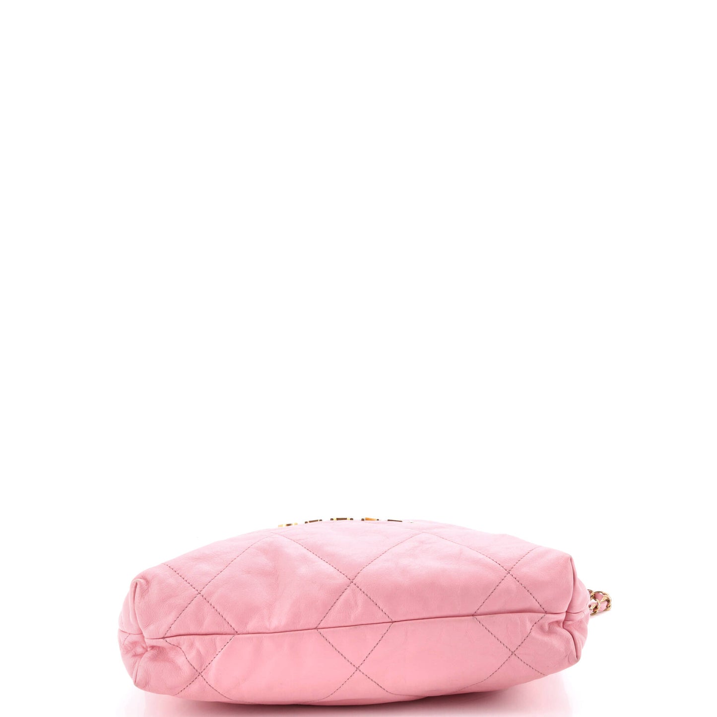 Chanel 22 Chain Hobo Bag in Quilted Calfskin, Small
