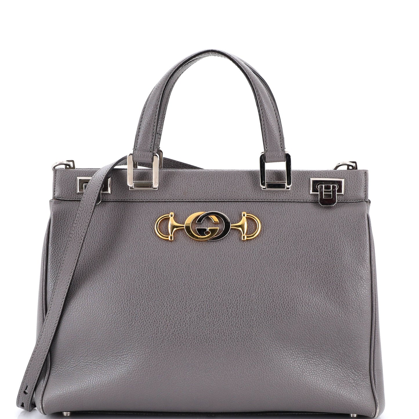 Gucci Zumi medium leather top handle bag