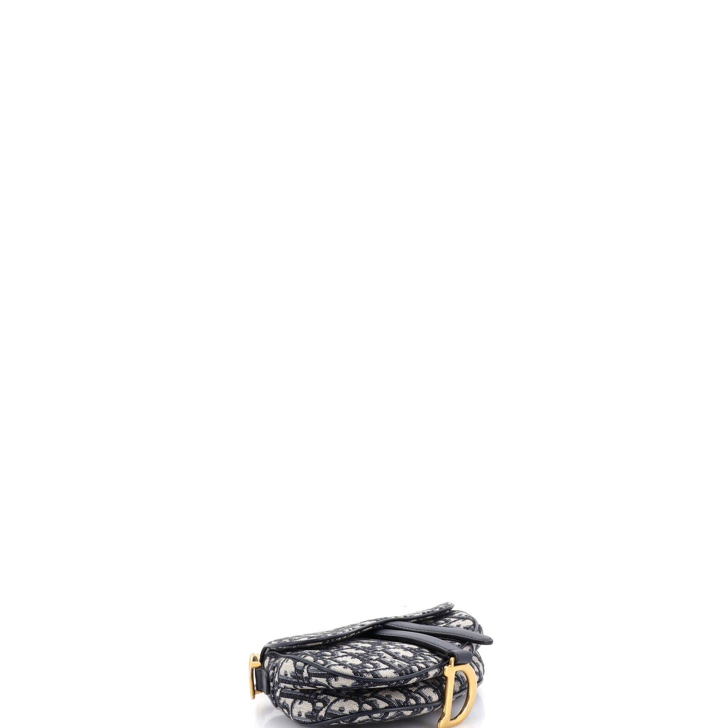 Christian Dior Saddle Handbag Oblique Canvas Mini