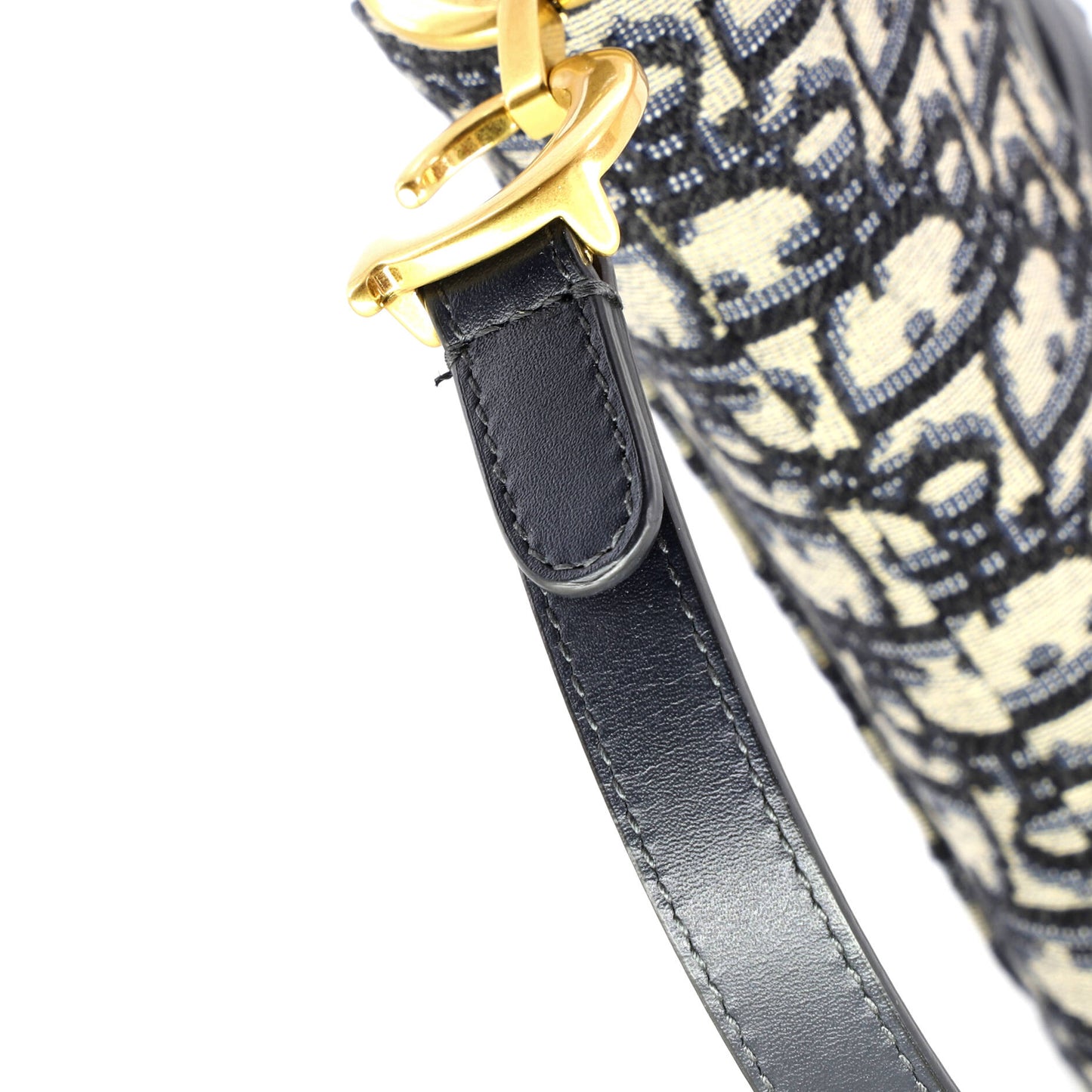 Christian Dior Saddle Handbag Oblique Canvas Mini