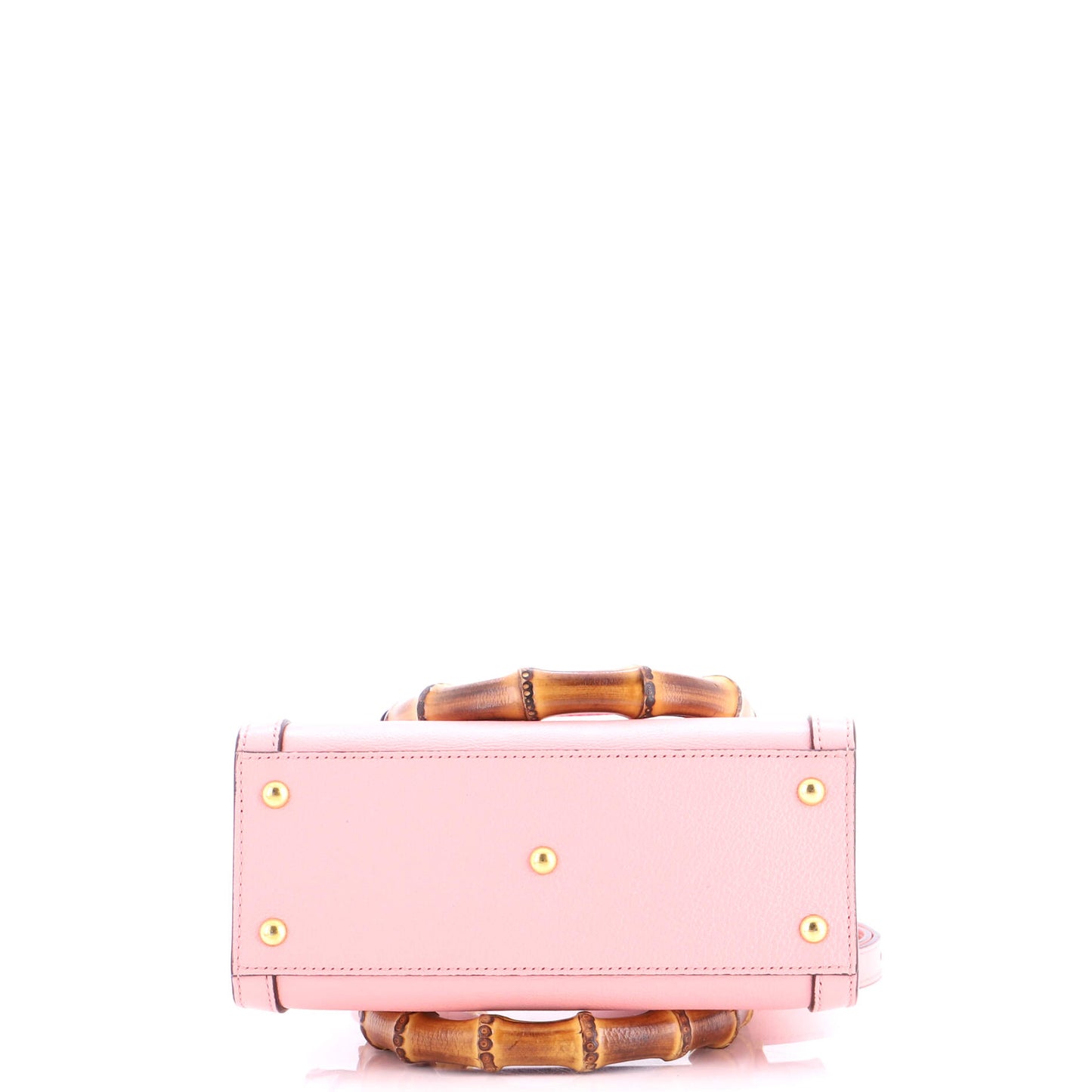 Gucci Diana NM Bamboo Handle Tote Bag in Leather, Mini