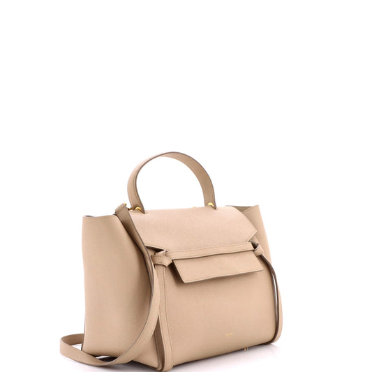 Celine Mini Belt Bag in Textured Leather