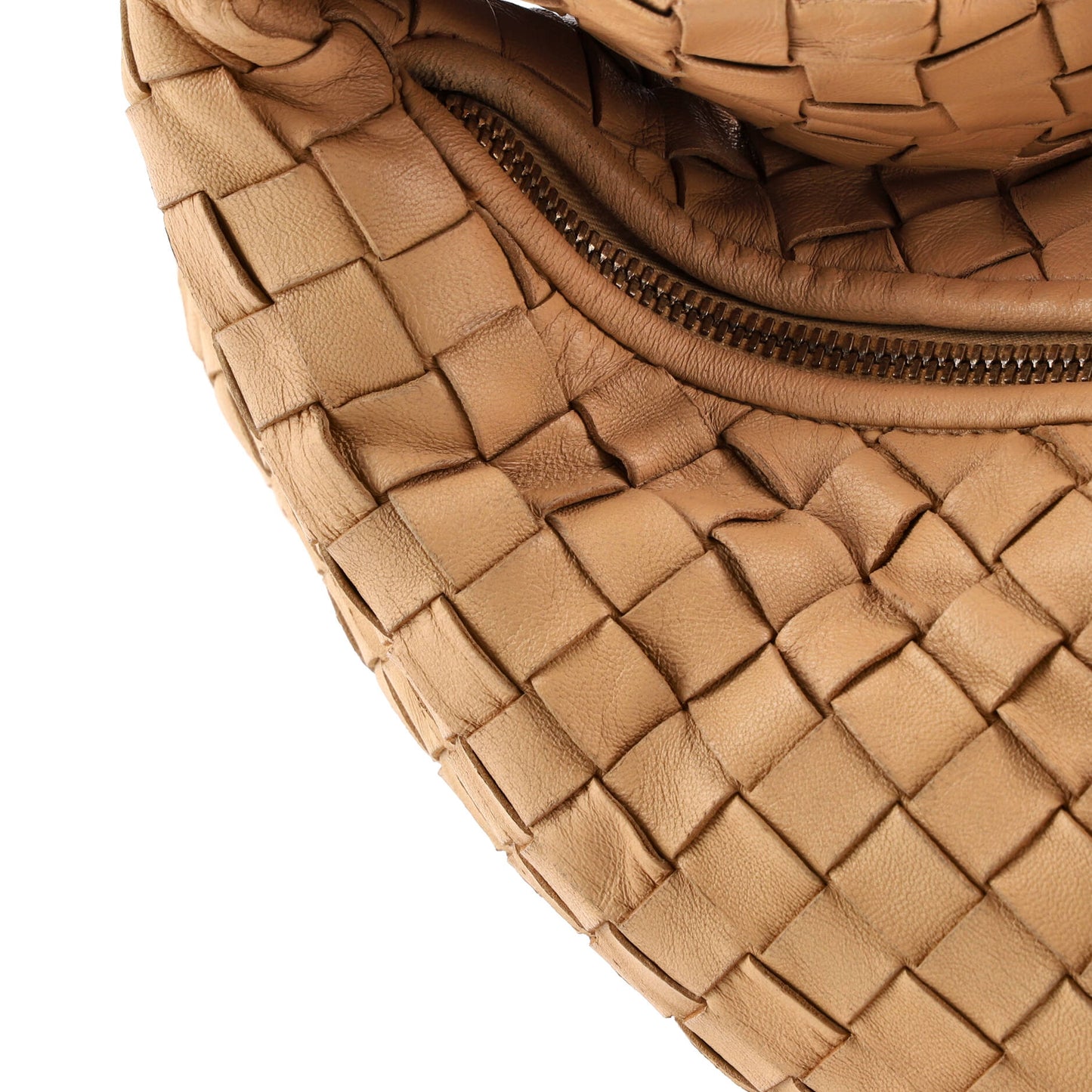 Bottega Veneta BV Jodie Hobo Bag in Intrecciato and Nappa, Medium