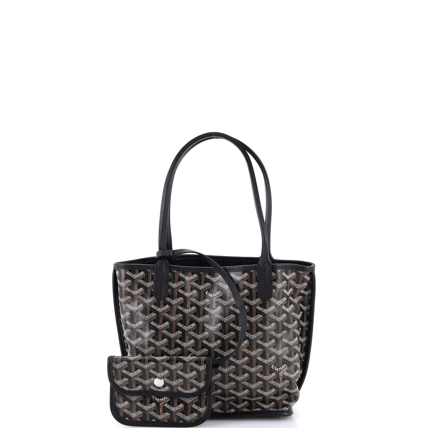 Goyard Ange Reversible Tote Bag in Coated Canvas, Mini