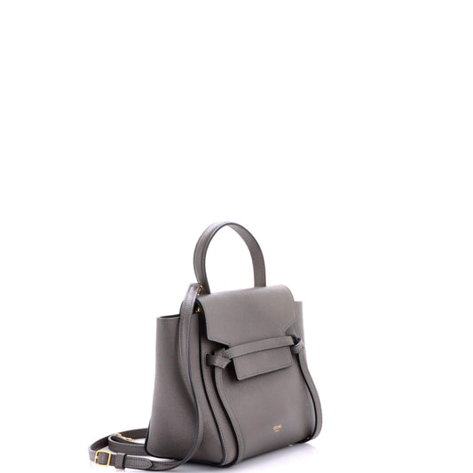 Celine Nano Textured Leather Belt Bag