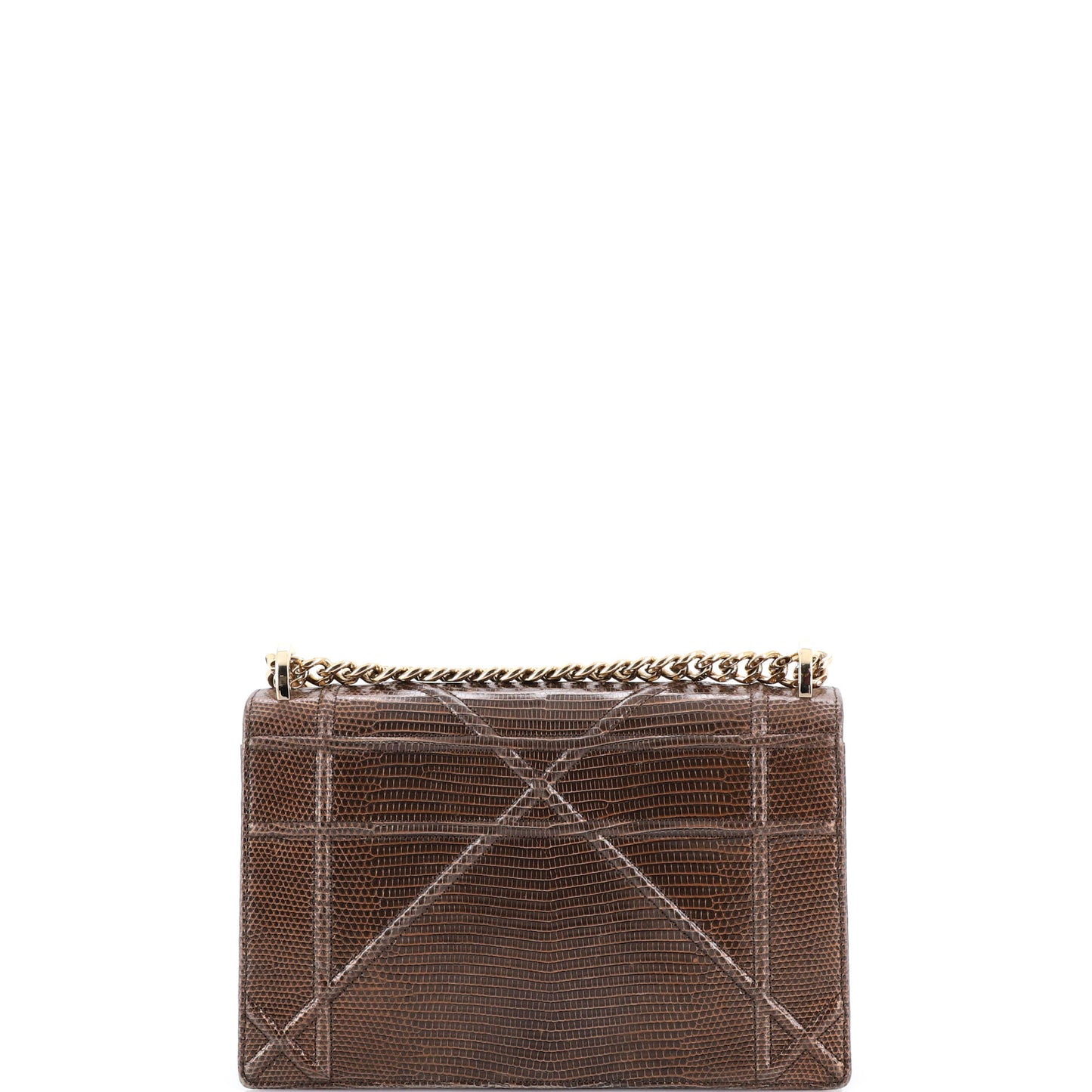 Christian Dior Diorama Flap Bag, Lizard, Medium