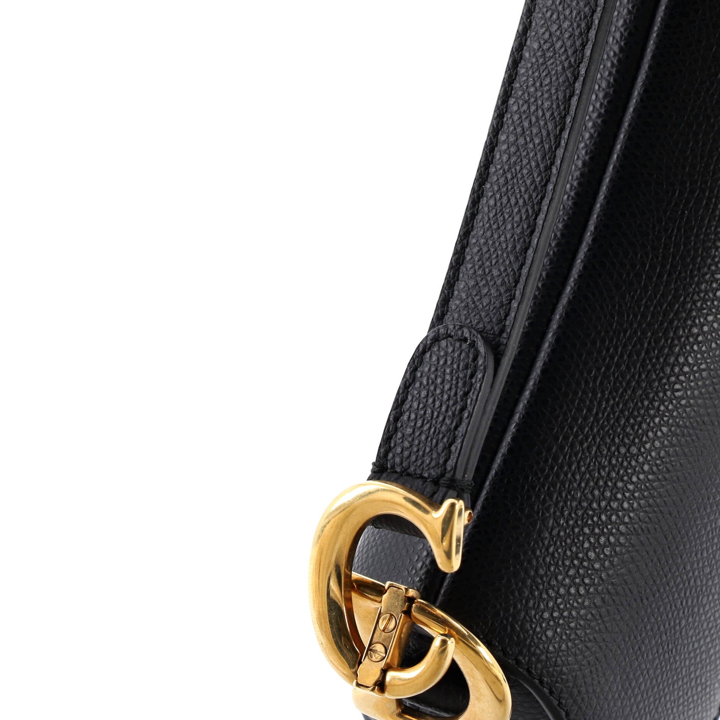 Christian Dior Saddle Leather Mini Handbag
