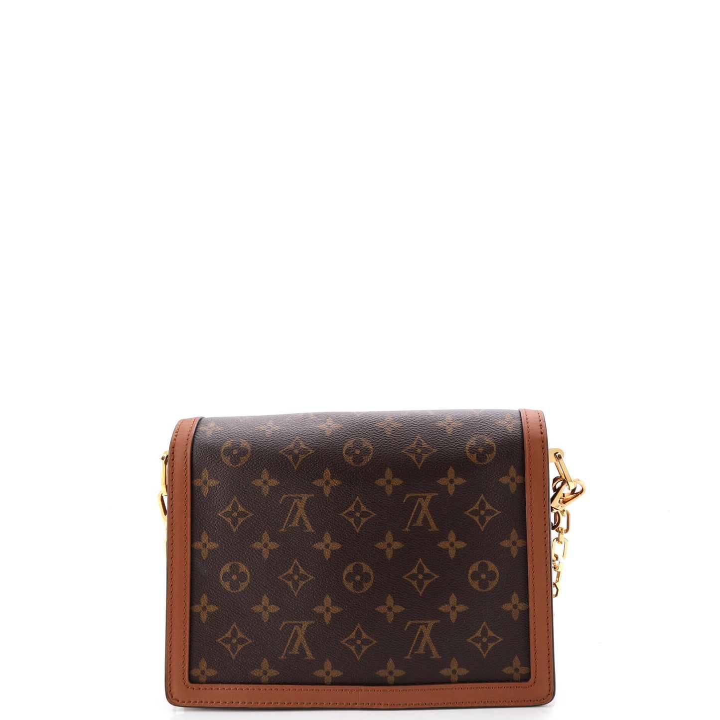Louis Vuitton Dauphine Shoulder Bag Reverse Monogram Canvas MM