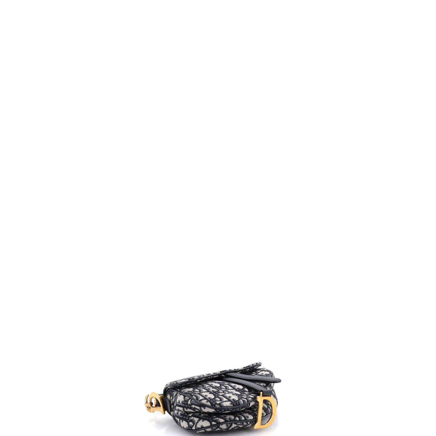 Christian Dior Saddle Handbag Oblique Canvas Mini