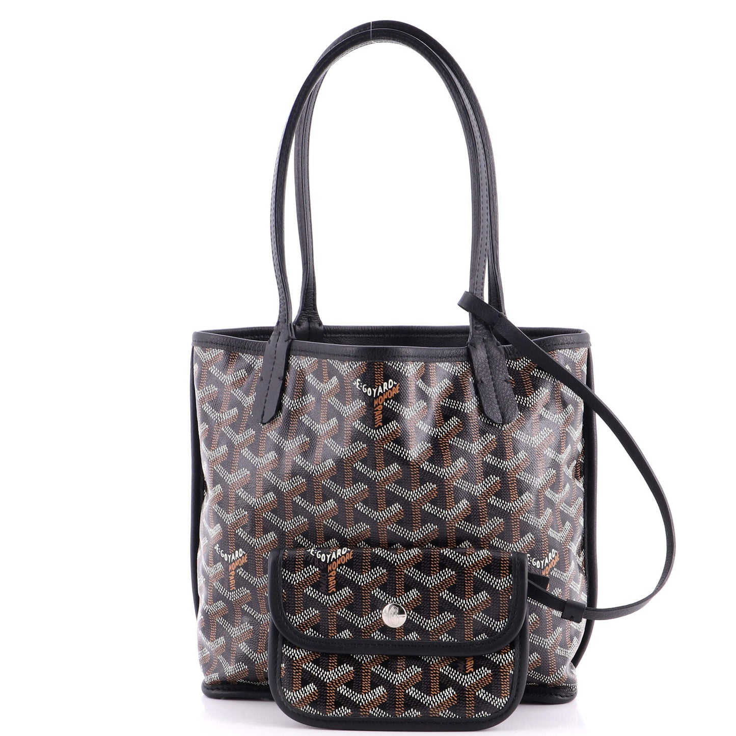 Goyard Ange Reversible Tote Bag in Coated Canvas, Mini