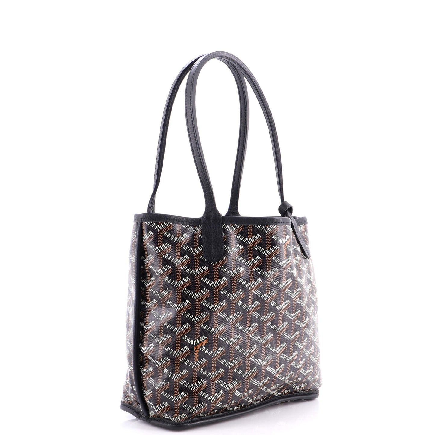 Goyard Ange Reversible Tote Bag in Coated Canvas, Mini