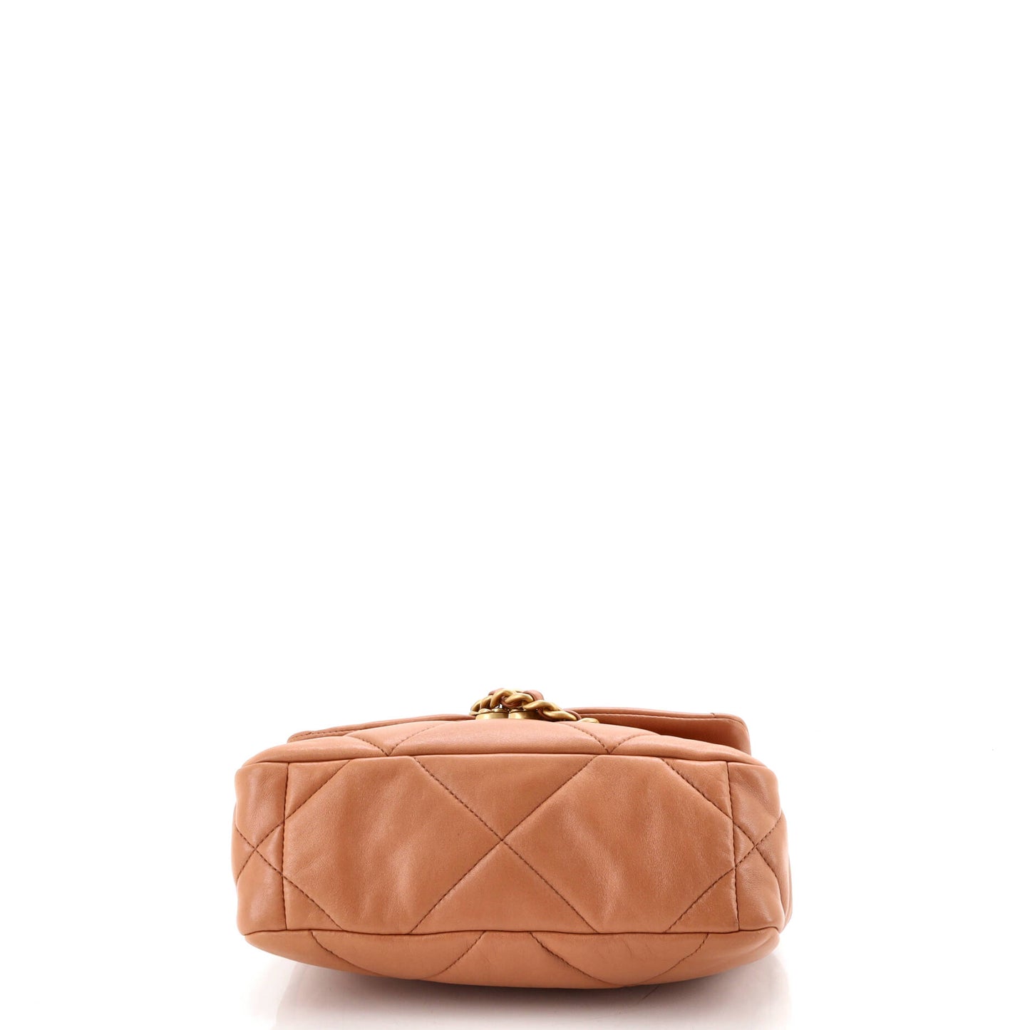 Chanel 19 flap bag in quilted leather, medium