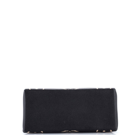 Louis Vuitton Petit Palais Handbag Two-Tone Monogram Empreinte Giant
