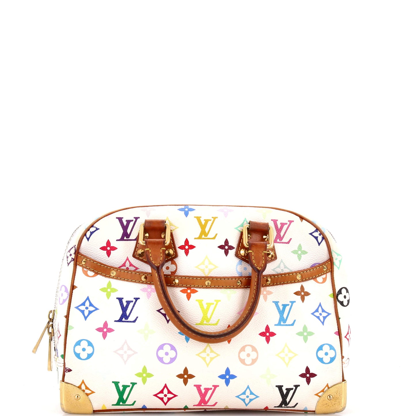 Louis Vuitton Trouville Handbag Monogram Multicolore
