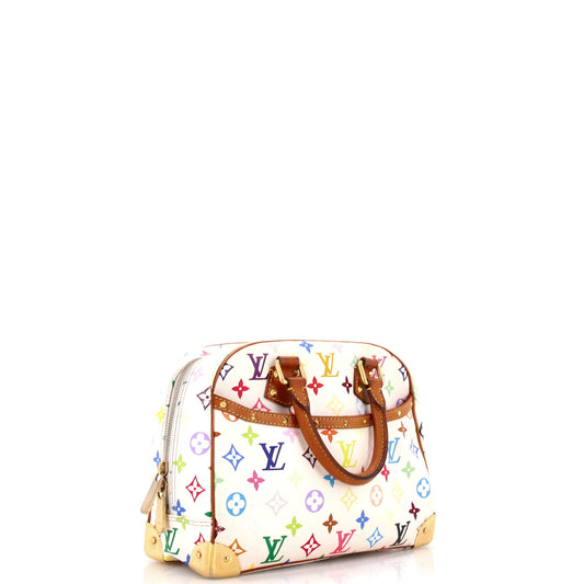 Louis Vuitton Trouville Handbag Monogram Multicolore
