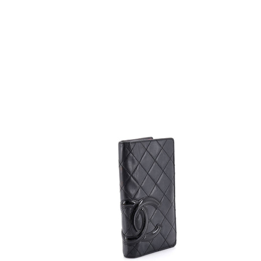 Chanel Cambon Bifold Wallet in Quilted Calfskin, Long